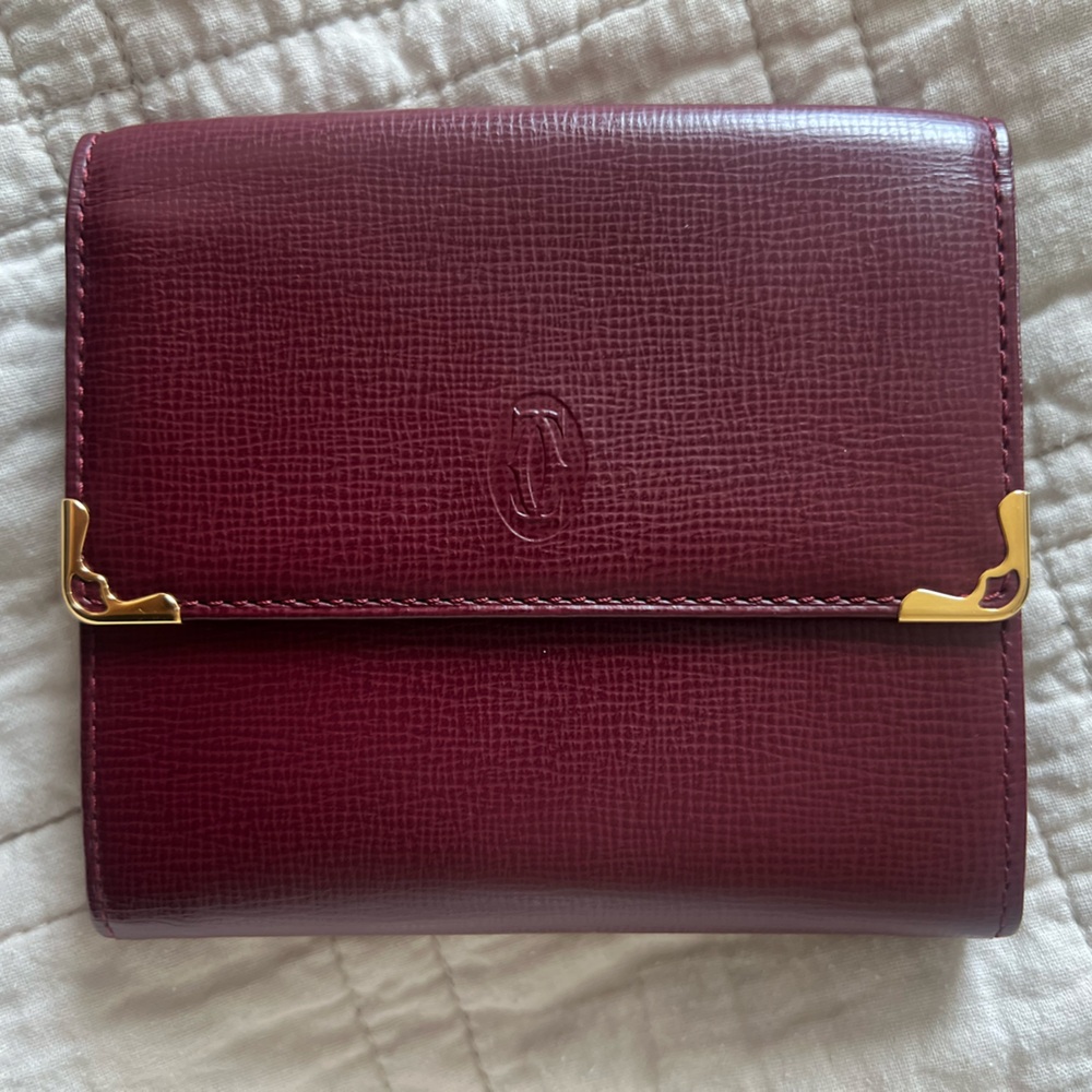 Cartier Bordeaux Must Wallet